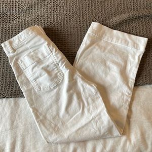 GAP high rise wide-leg crop jeans sz 4